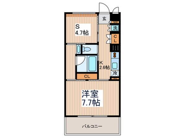 Ｋエリタージュの物件間取画像